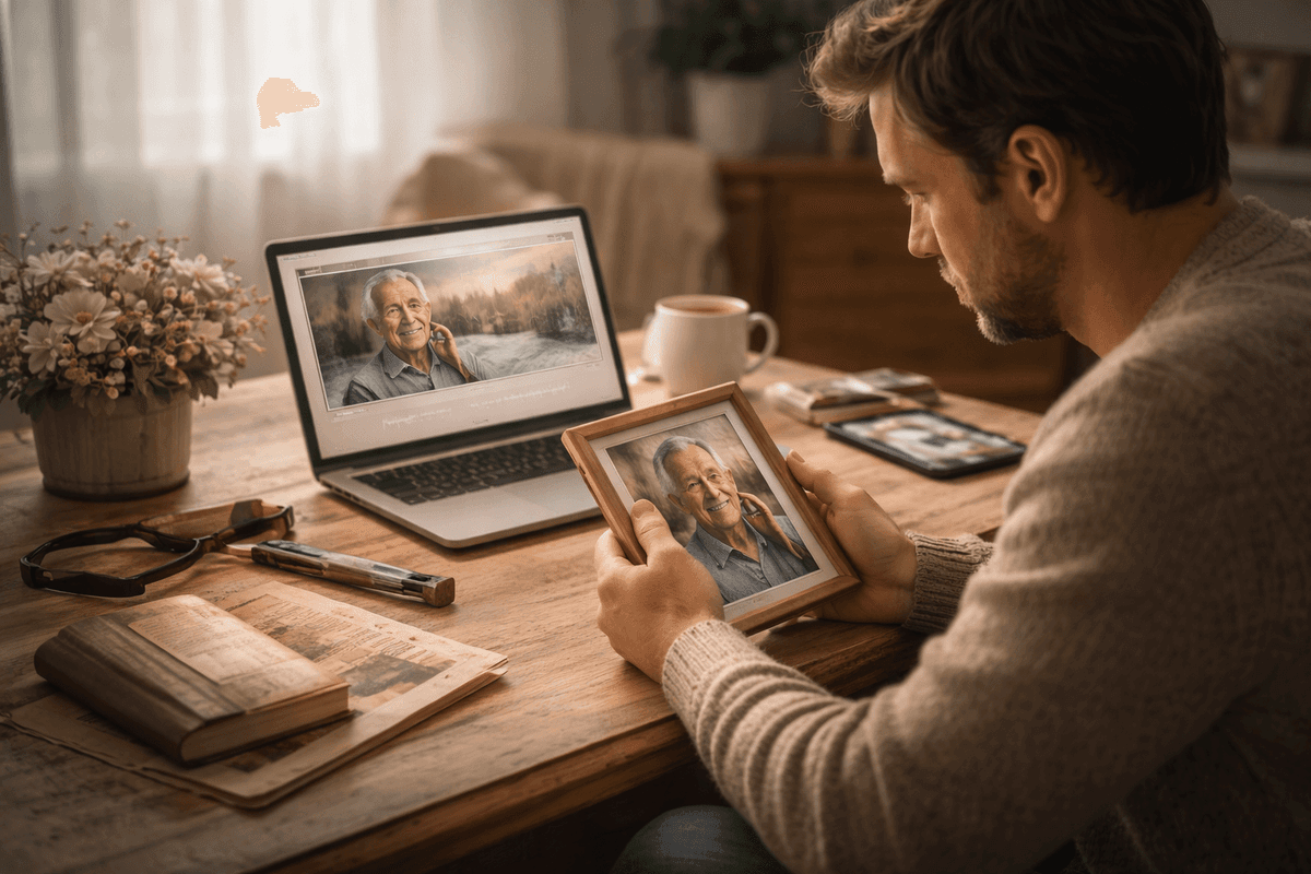 Perder a un padre: herramientas digitales para procesar el duelo