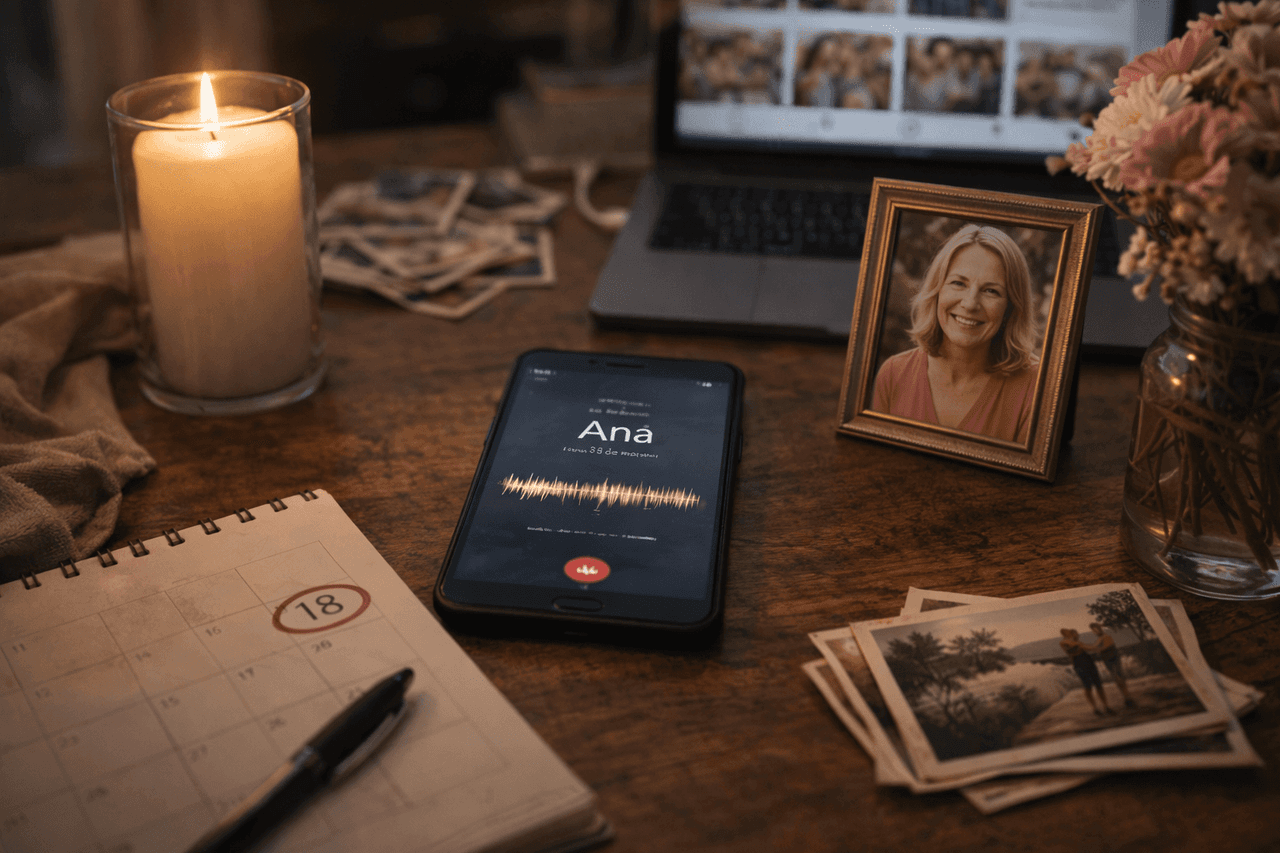 Aniversarios difíciles: cómo usar la tecnología para recordar con amor