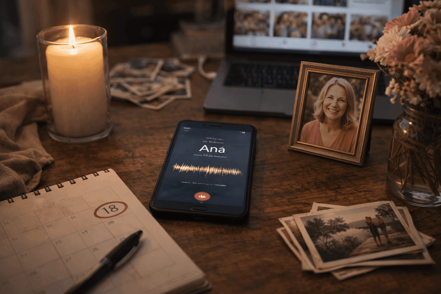 Aniversarios difíciles: cómo usar la tecnología para recordar con amor
